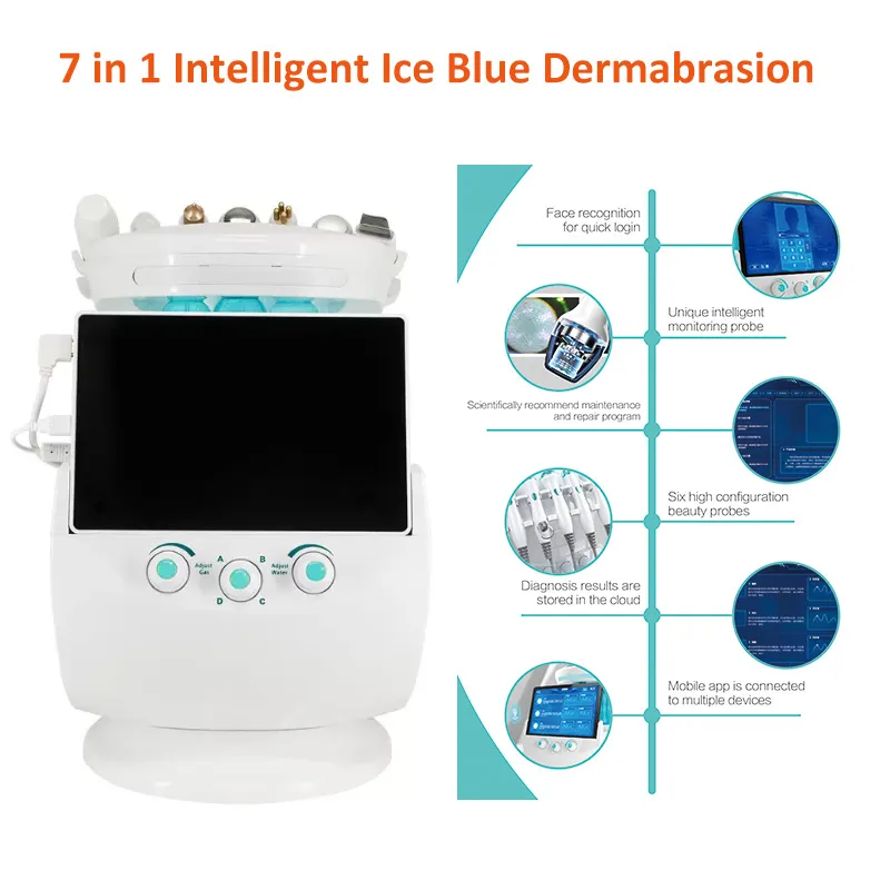 새로운 도착 Hydra Dermabrasion microdermabrasion 스킨 케어 머신 피부 미백 및 회춘 Blackheads 주름 제거 무료 배송 비디오 매뉴얼