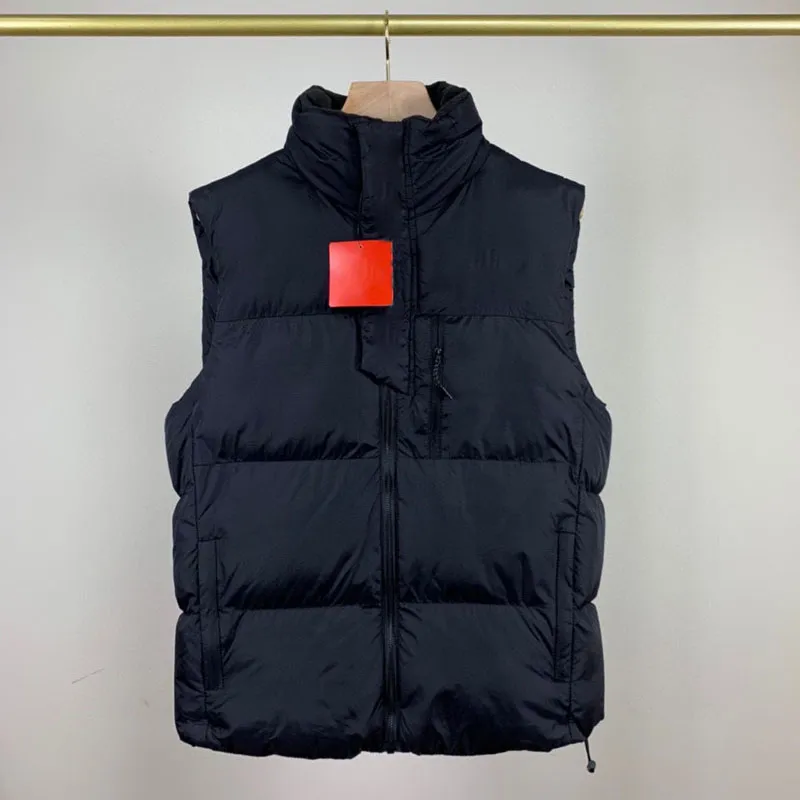 デザイナーのパフベストメンズウエストコートウィンターダウンベストGilet Uomo