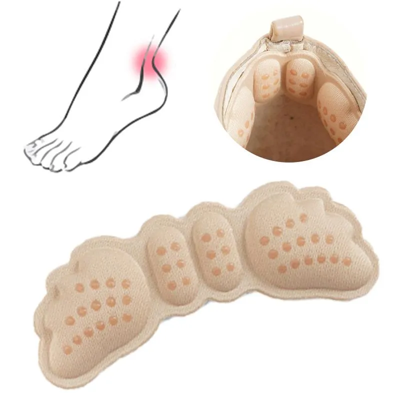 Sokken Hosiery 3 Pairs Dames Heel Pads Inlegzolen voor Schoenen Peds Hoge Hakken Aanpassen Maat Klevende Liner Protector Sticker Pain Relief Foot Care