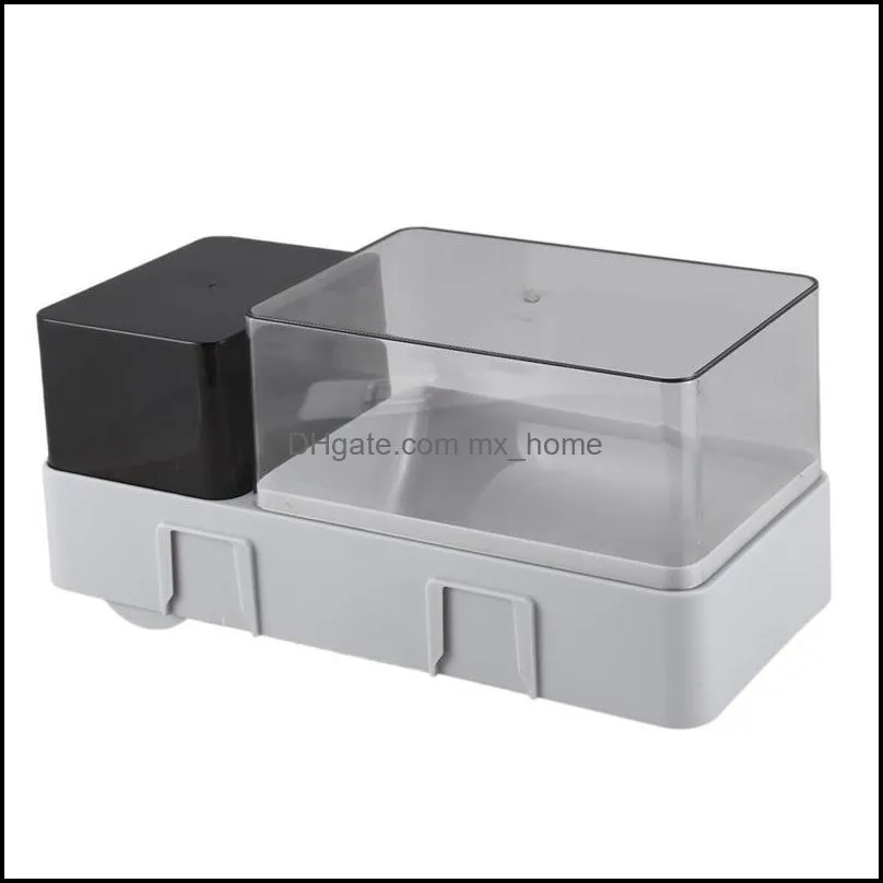 tissue boxes & napkins toilet punch free paper roll holder waterproof bathroom box with garbage bag easy install