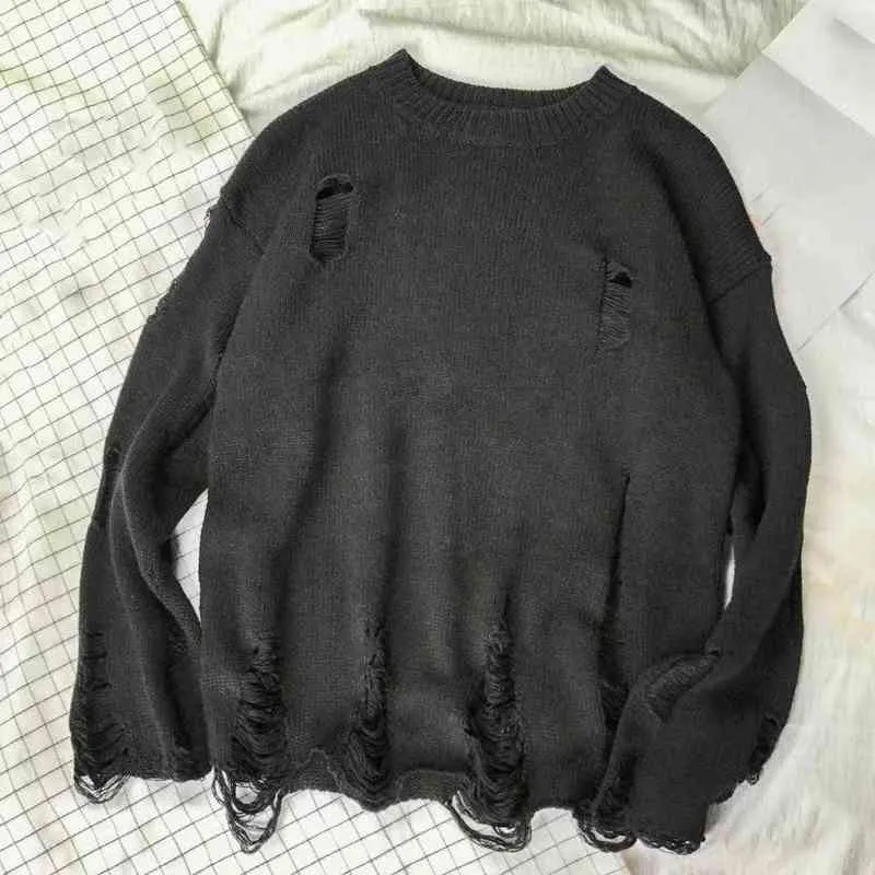 Round Neck Large Comfortable Couple Sweater Streetwear Women Sweater Young For Work L220730