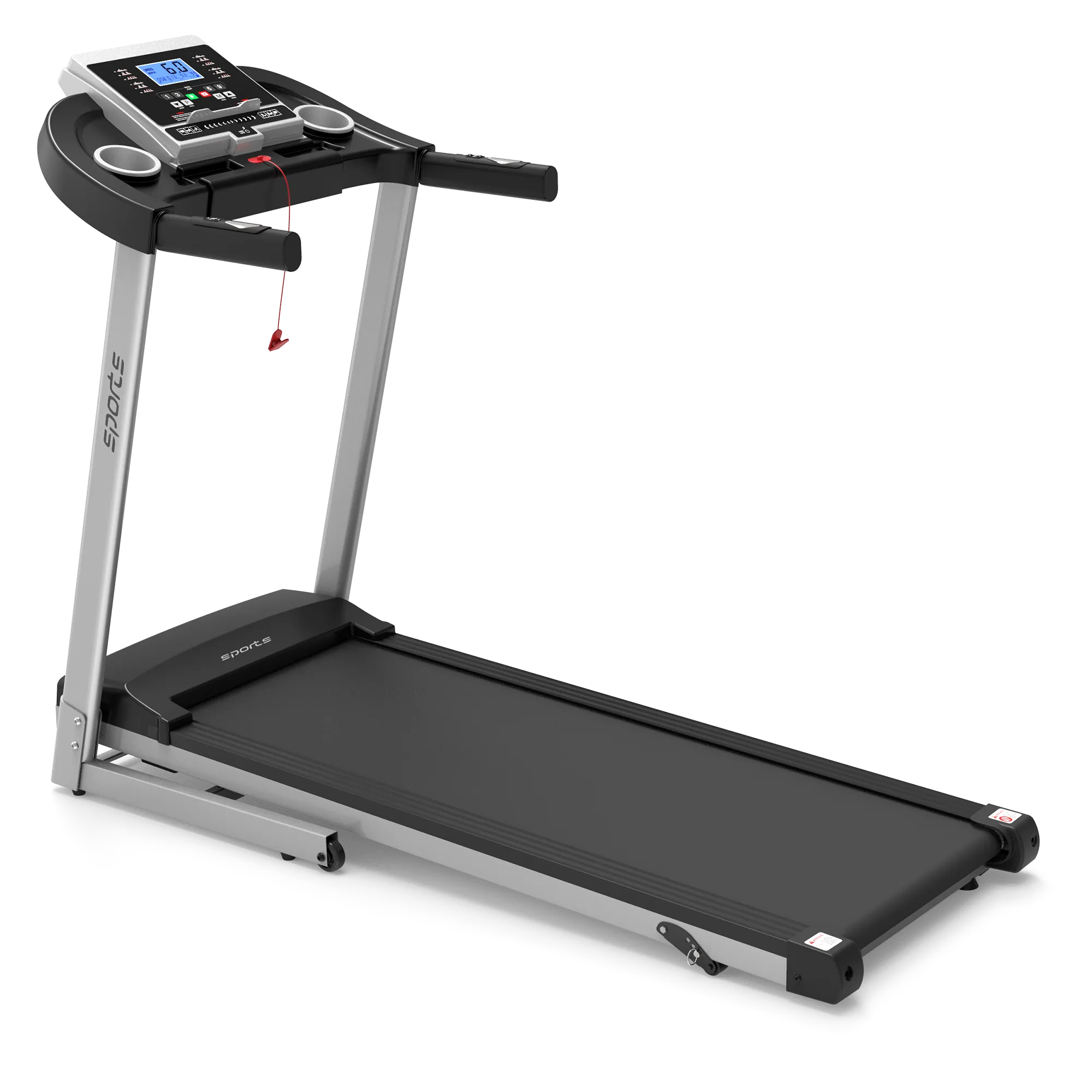 Cinta De Correr Eléctrica Plegable Para Entrenamiento En Casa, Máquina Para  Correr Con Inclinación Manual, Pantalla LCD De 3,5 Pulgadas, 9 MPH Máx. De  1.748,23 €