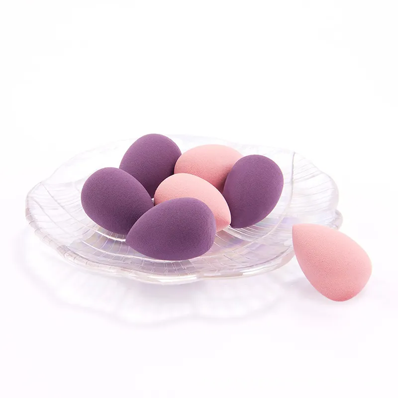 Wholesale Small Mini Makeup beauty Sponge Water Drop Shape Soft Foundation Powder Puff Concealer Mixed Cosmetic blender supplier