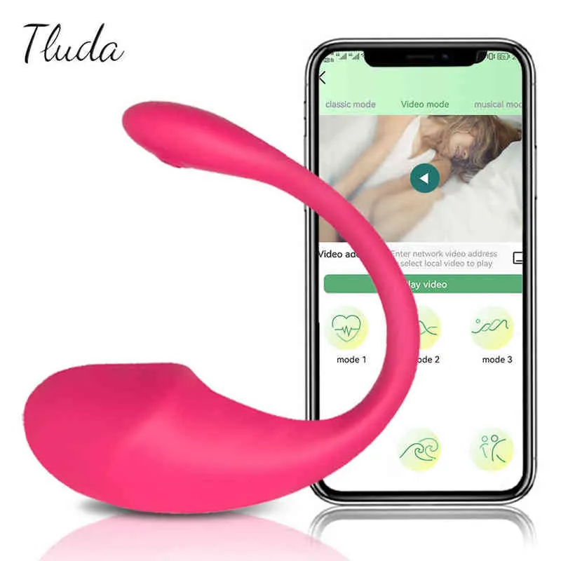 NXY Vibrators Wireless Bluetooth G Spot Vibrator for Women APP Remote Control Wear Vibrating Egg Female Panties Sex Toys Goods Adults 18 0407