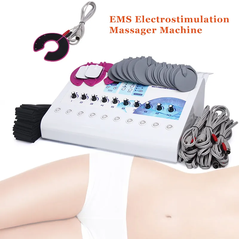 Maszyna odchudzającego EMS stymulator mięśni maszyna elektrostymulacyjna fale rosyjskie schudnąć elektryczny elektryczny MUSKLESTIMULUNT