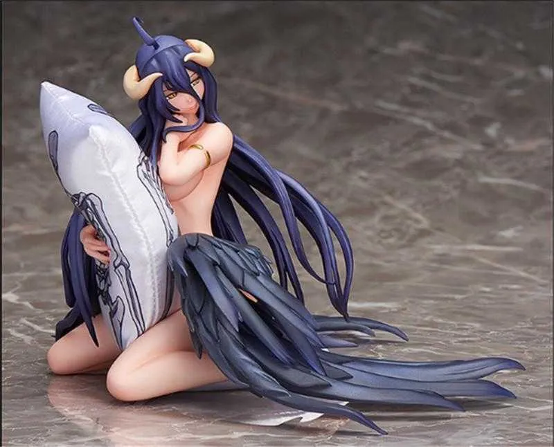 13cm Japnese Anime Overlords Over Lord Albedo Sexty Action Figure PVCCollection Model Toy for Decoration Gift