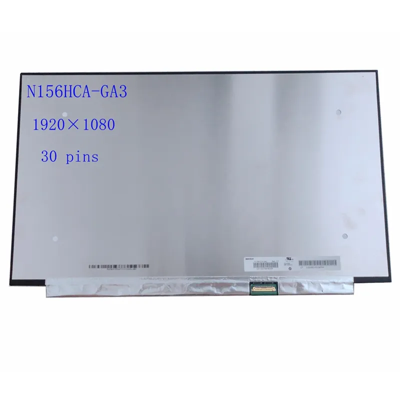 15.6 "Laptop LED LCD Display Screen Panel N156HCA-GA3 Rev C1 IPS 1920*1080 EDP 30 PINS