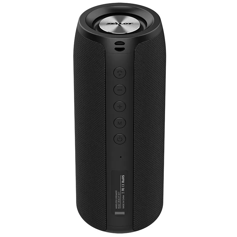 Haut-Parleur Portable Bluetooth avec Micro Intégrée PK-09 / Noir