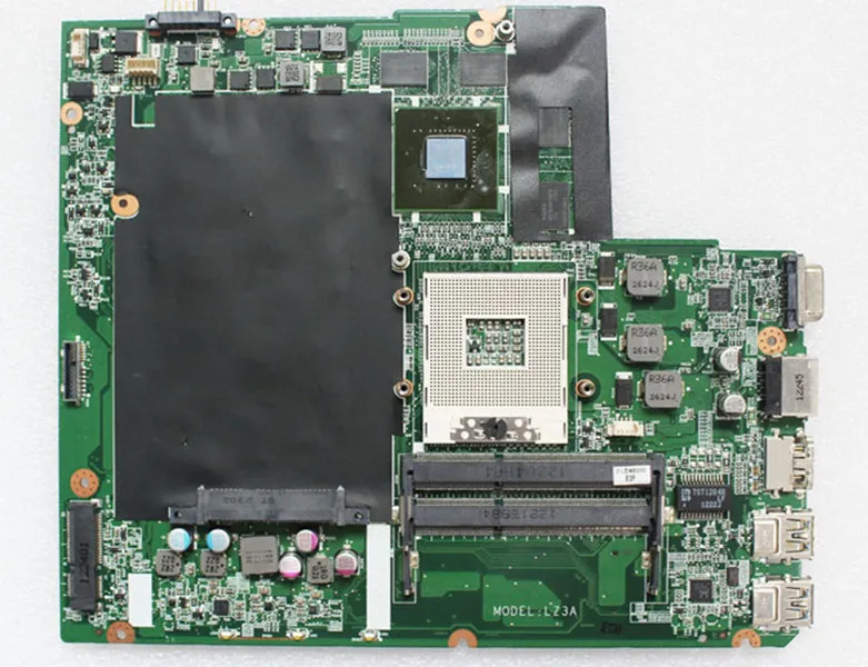 Laptop Motherboard f￶r Lenovo Z580 HM76 USB3.0 Dalz3amb8e0 GT630M/GT635M Testarbete