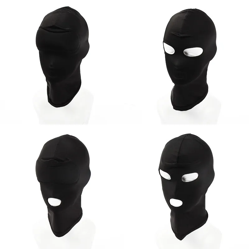 Взрослые сексуальные игрушки мягкая головка маска BDSM для паров SM Сексуальные головные уборы эротические игрушки черные сдержанность рабства капюшона