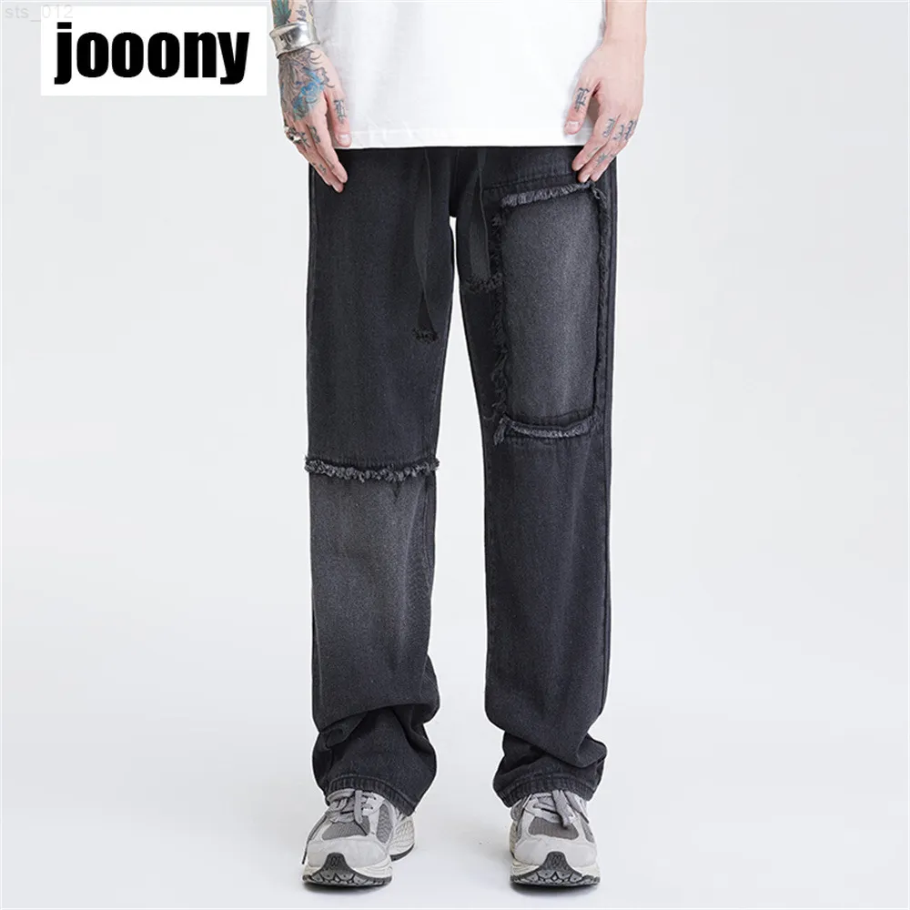 Y2K Casual Jeans Oversize Straight Leg Baggy Pants Vintage Old Style
