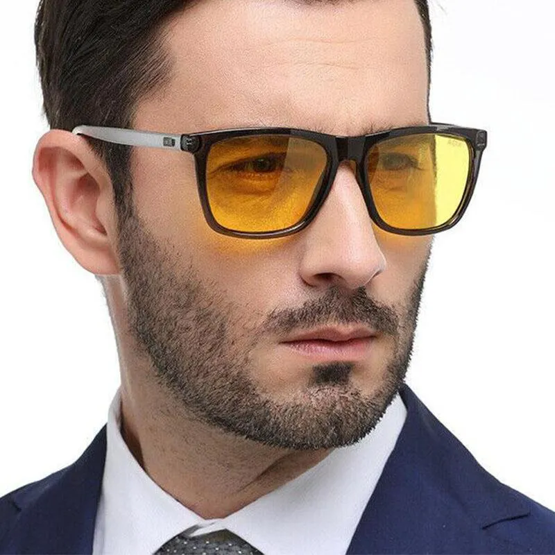 Lunette Jaune Conduite de Nuit Anti Eblouissement Lunettes de Solei