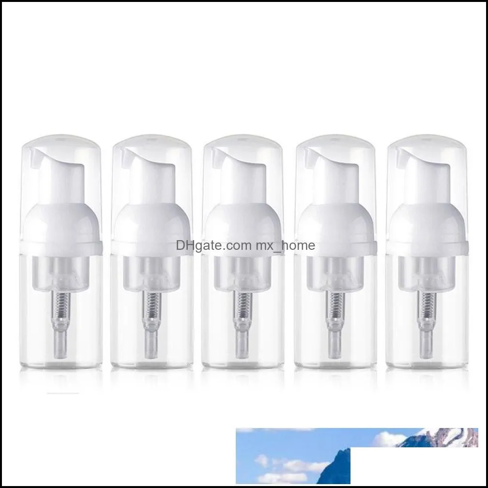 200pcs 1Oz 30ml BPA Free Foaming Bottles Plastic Mini Foam Refill Bottle Soap Dispenser for Cleaning, Travel, Cosmetics