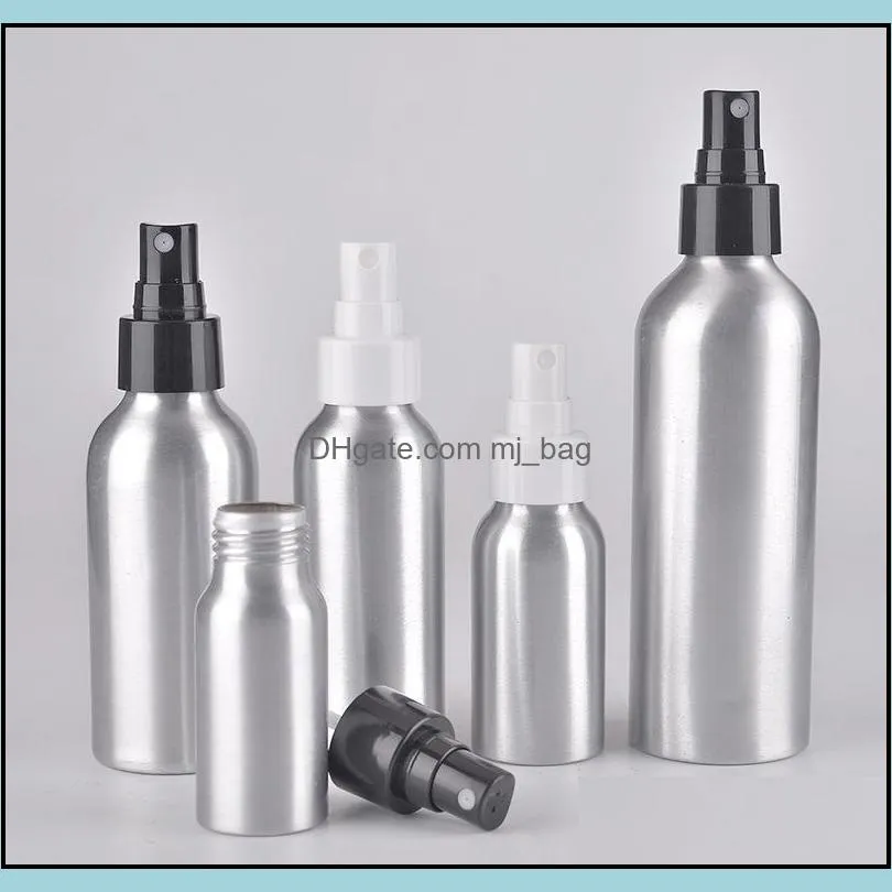 Packing Office School Business & Industrial Drop Delivery 2021 30Ml - 500Ml Aluminum Fine Mist Spray Bottles Empty Used As Per 