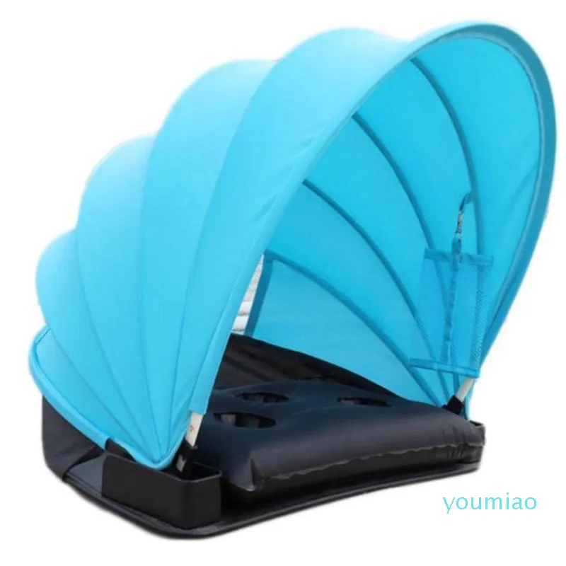 Sunshade Sun Protection Personnelle tente pliable Soleil Mini Plage Umbrel parasol avec couverture d'oreiller Bagure de transport nouveau