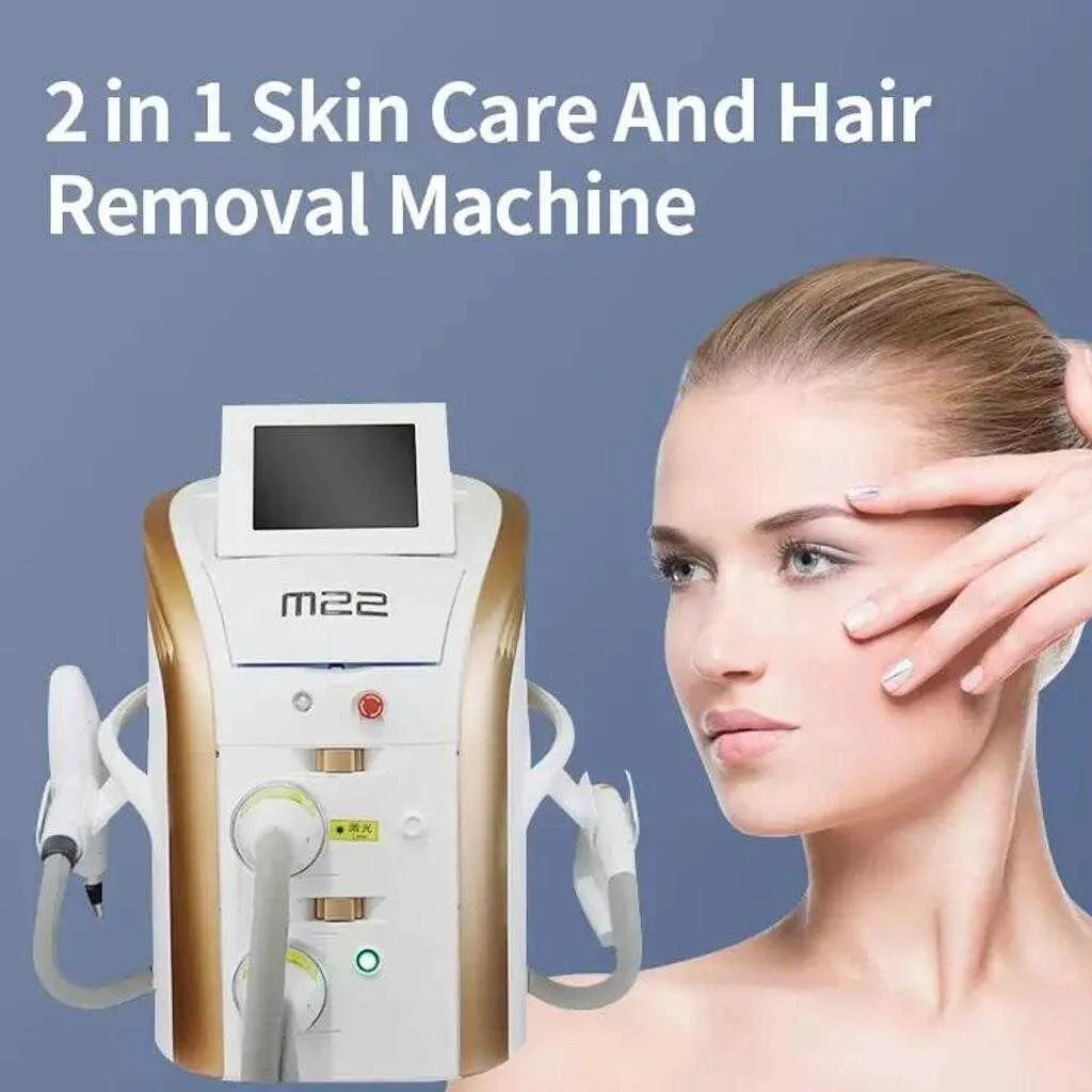 Мощный M22blood сосуды удаление машина машина омоложения кожи эпилятор M22 Opt IPL Лазерный уход за лицом лица Сосудистые волосы постоянные волосы