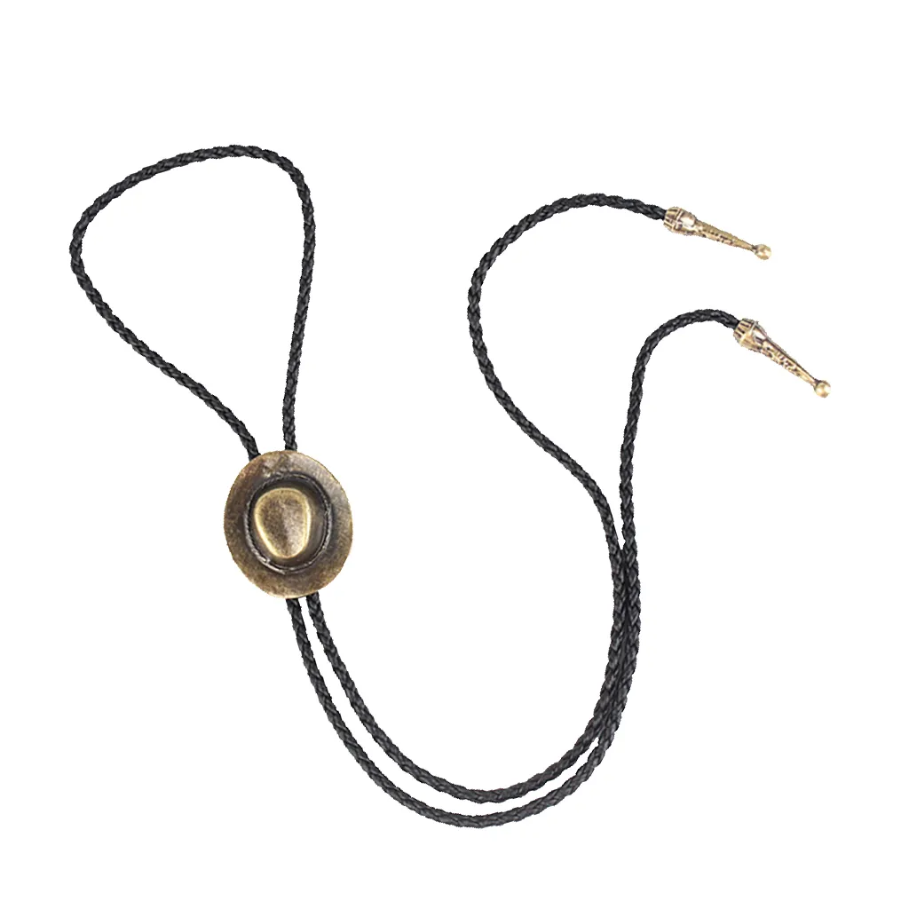 Bolo Tie Bronze Bolo Tips Kit  Hat Cap Necklace Indian Accessory