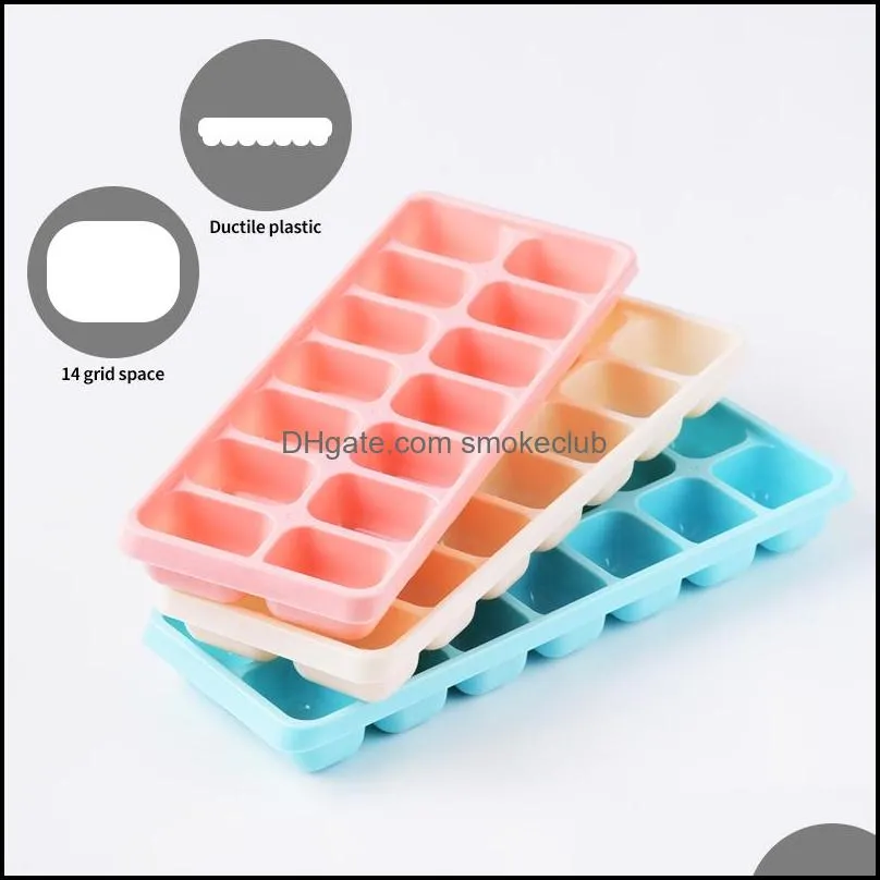 Thermocoolers Frozen Mold Kitchen Tool Silicone Cube Tray Square box Ice Maker Chocolate Molds