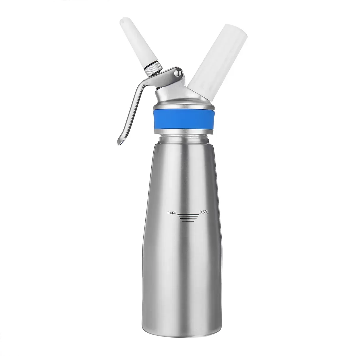 500ml Aluminum Cream Gun  Cream Foamer Chargers Foam Whipped Dessert Cream Dispenser Whipper Cake Making Decorating Tool