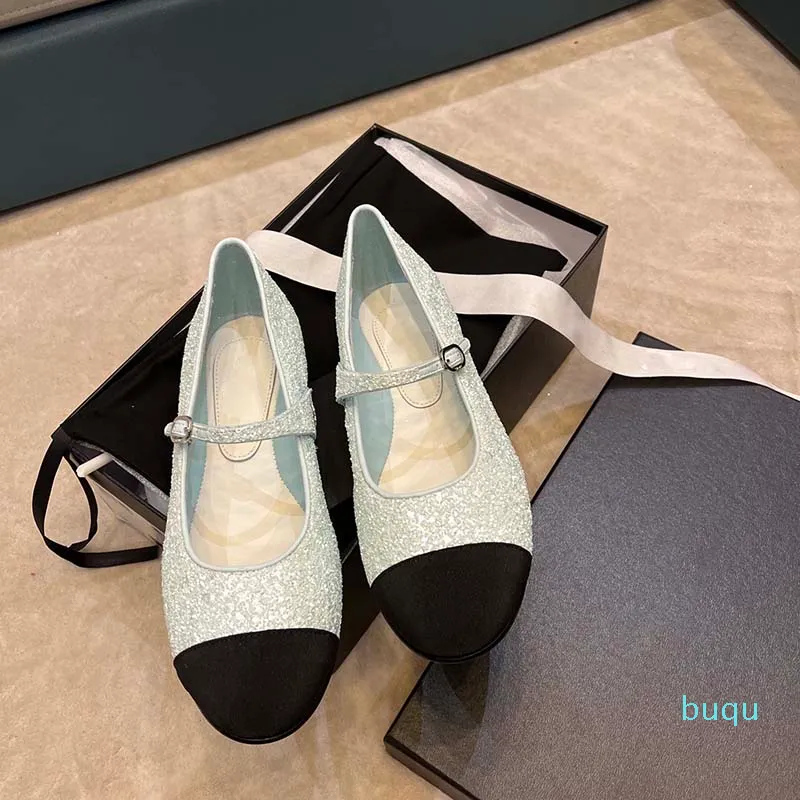 Дизайнер - женские классические сандалии Grosgrain Ballerinas Ретро открытая обувь Летняя резина Espadrilles модная платформа MULES Плоские тапочки Loafer