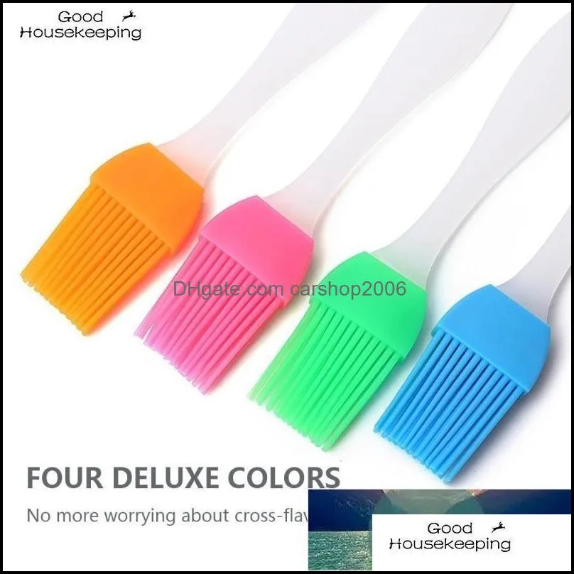 Silicone Baking Bread Cook Brushes Pastry Brush Baking Bakeware Barbecue Pastry Basting Brush oil Clear Tool Factory price expert design Quality Latest