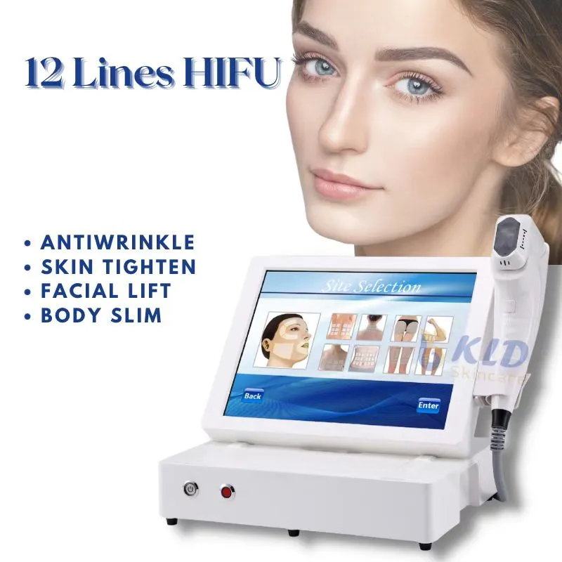 Güzellik Bakım Ürünleri Ultrason Hifu Vücut Zayıflama Cilt Kaldırma Yüz 3D 4D Yüksek Yoğunluklu Odaklı Ultrason Estetik Ekipmanı