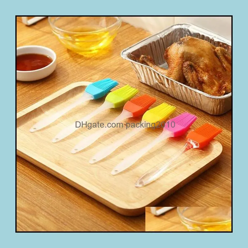 Autre Ustensiles De Cuisson Cuisine Salle À Manger Bar Maison Jardin Ll Nouveau Sile Beurre Brosse Bbq Cuisinier À L'huile Pâtisserie Grill Alimentaire Pain Badigeonner Dhmzq