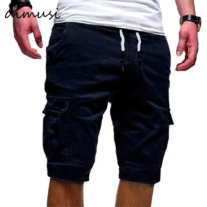 Dimusi zomerheren shorts mode mannen katoen elastische taille bodybuilding sportscholen jogger shorts heren hoenen ademende bord shorts kleding t200718