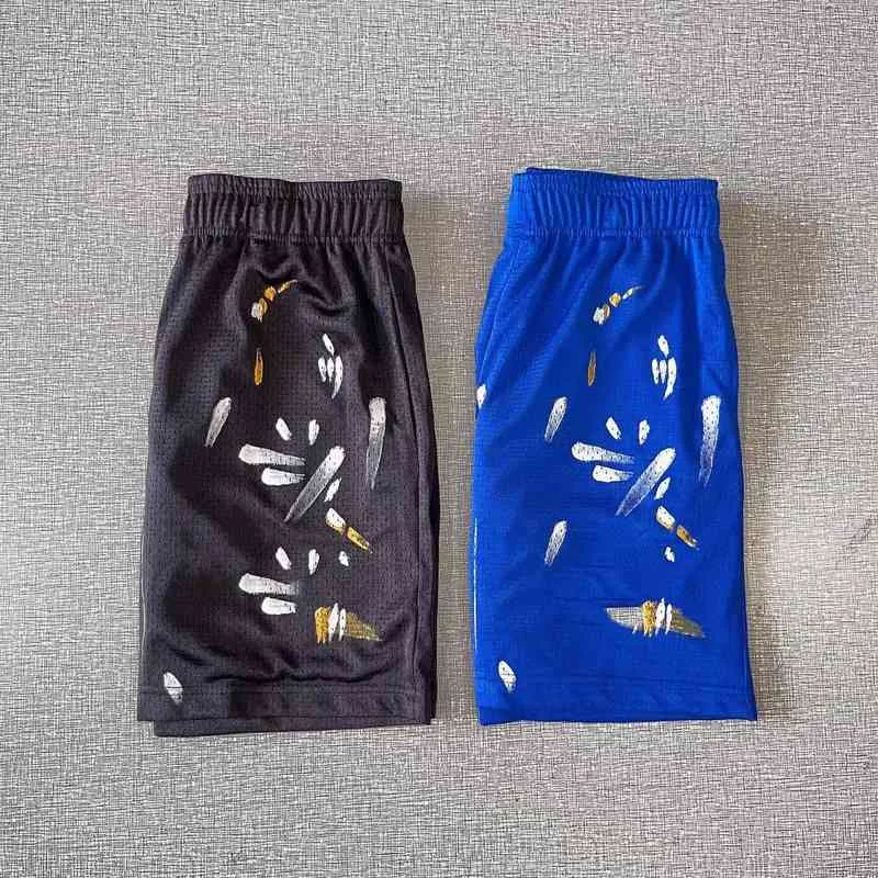 Rhud Splash Mesh Shorts Summer Beach Sports Propositile Hot Pants عرضية