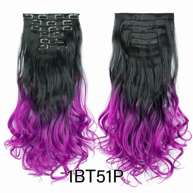Set Of Bulk Synthetic Clip In Extensions Clips For Women Perfect For Fake  Haircuts And Wholesale Orders From Makeup99, $25.7