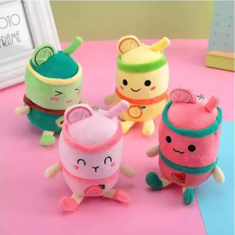 Kids Toy Easter Plush Toys Cute Fruit Milk Tea Stuffed Plush Animals Soft Long Easters Lying Noble temperament Doll Pillow Gift Surprise Wholesale In Stock