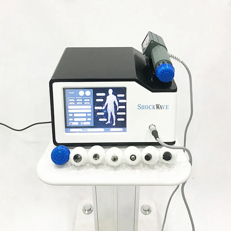 Terapia de ondas de choque acústicas superiores Máquina de tratamiento de disfunción eréctil de ondas de choque Equipo de eliminación de dolor de masaje corporal extracorpóreo