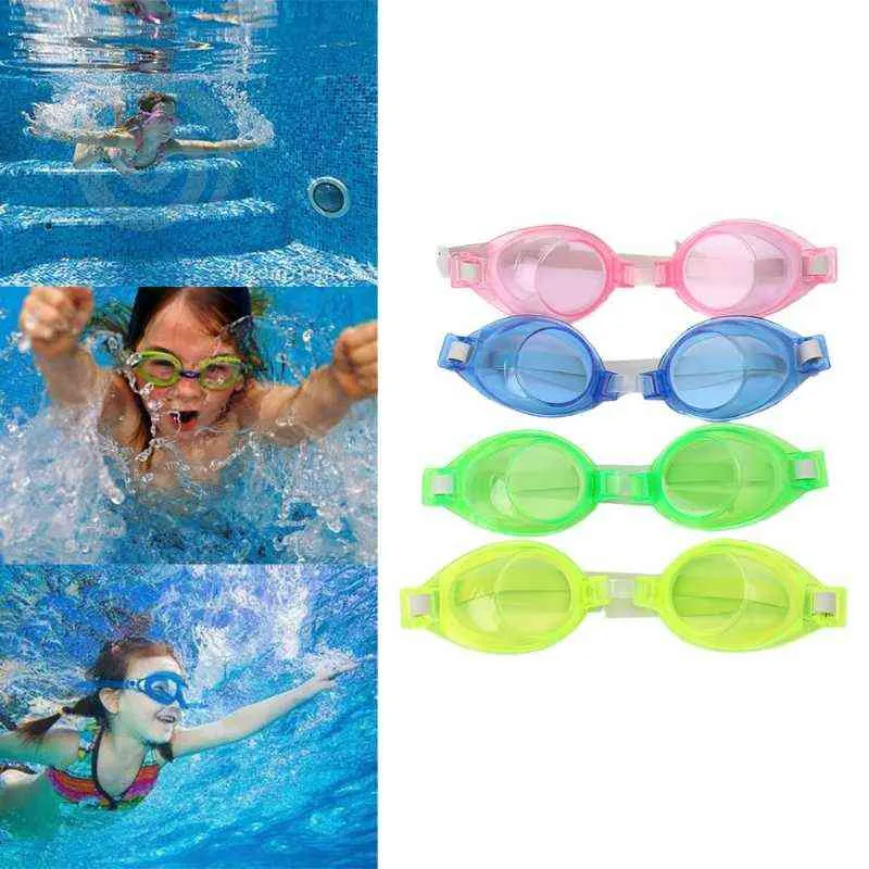 Swim Eyewear Diopter Swim Goggles For Kids Children Silicone Waterproof Anti Fog Swim Pool