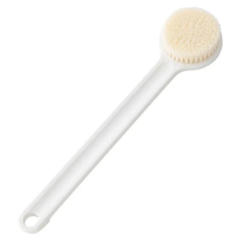 Long Handle Exfoliating Bath Sponge Back Scrubber Bathroom Body Brush Exfoliation Cleaning Equipment Shower Brush