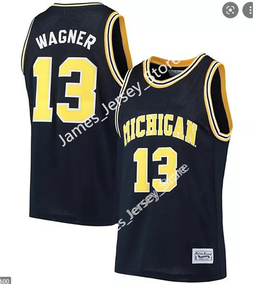 NCAA Michigan Wolverines College Basketball Jersey Nik Stauskas Trey Burke Gary Grant Cazzie Russell Glen Rice Jalen Rose Iggy Brazdeikis Hunter Dickinson Jerseys