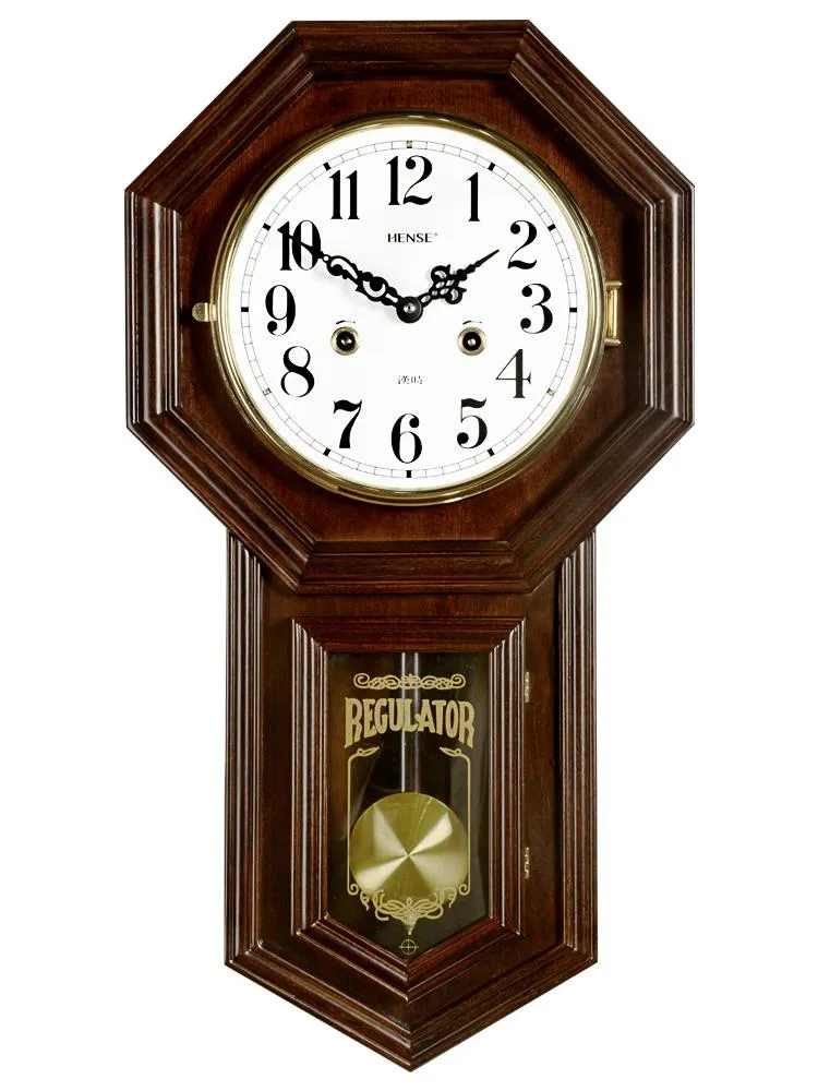 Wall Clocks Digital Big Clock Vintage Luxury Silent Wooden Mechanical Antique Pendulum Metal Reloj Pared Home Decor AD50WCWall