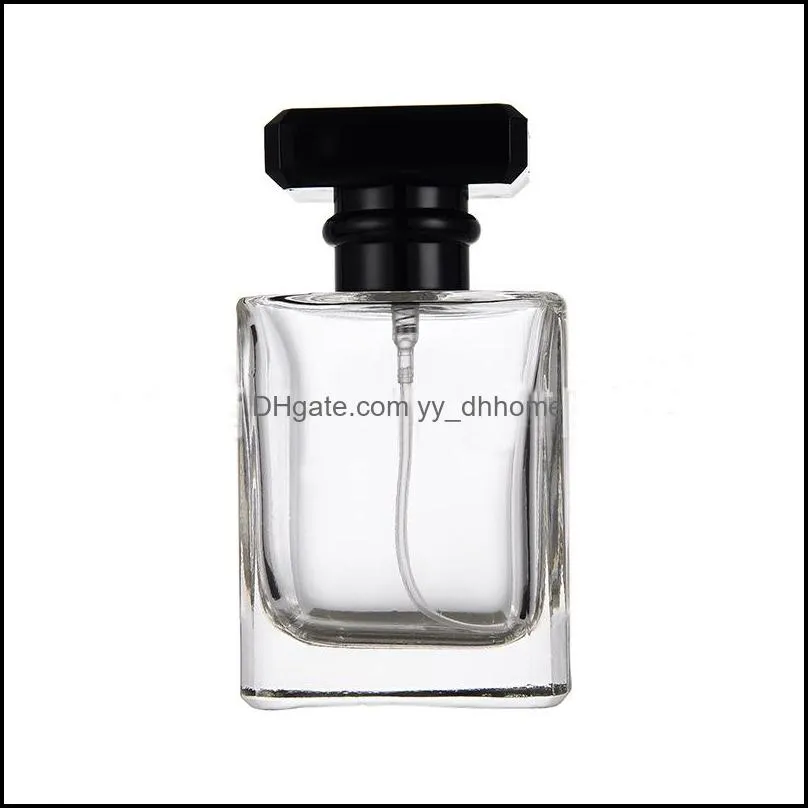 Wholesale Crystal Travel Perfume Bottles 50ml Refillable Empty Perfume Spray Bottles With Atomizer RRA6778