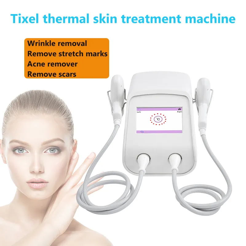 Skin Straighten Acne Scars Removal RF Tixel Thermal Fractional Rejuvenation System Beauty Instrument