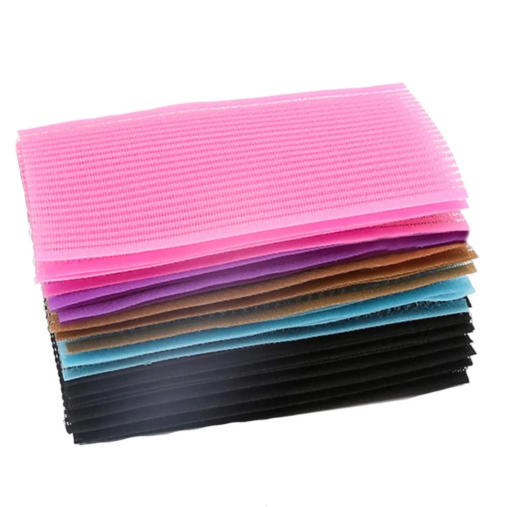 50Pcs Hair Fringe Stickers Pins Magic Bangs Pad Fixed Clip Accessories Cute Hairpins Hook Self-adhesive Patch Color Random