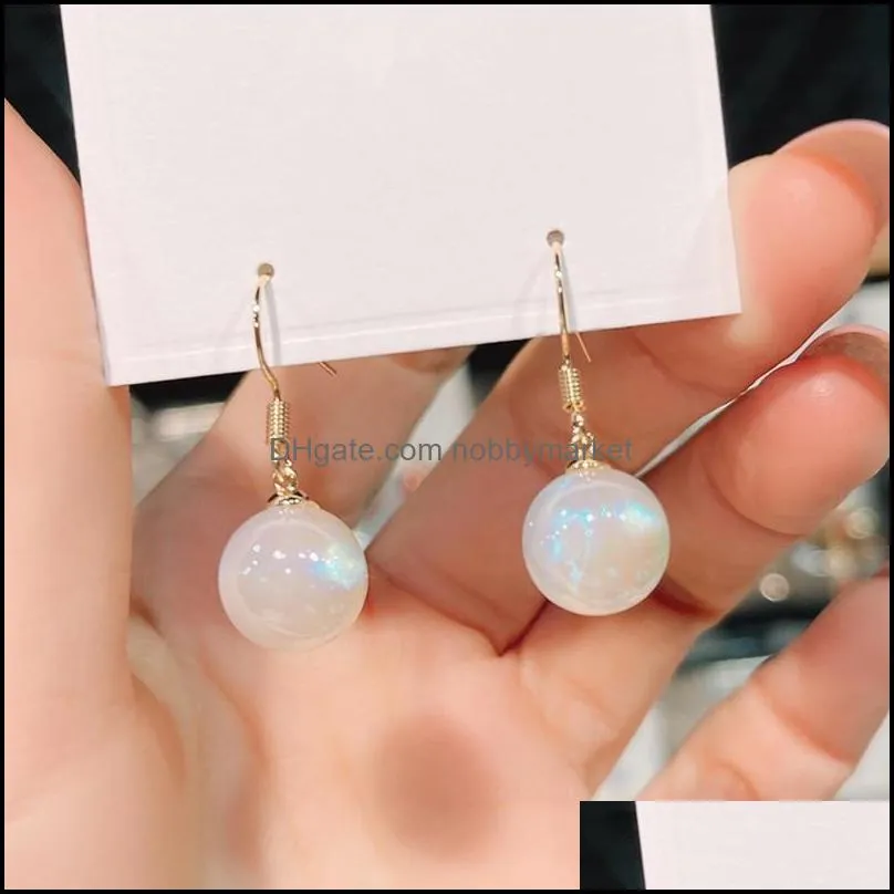 Dangle & Chandelier Fashion Romantic Bubble Ball Earrings Korean Style New Brincos Feminino