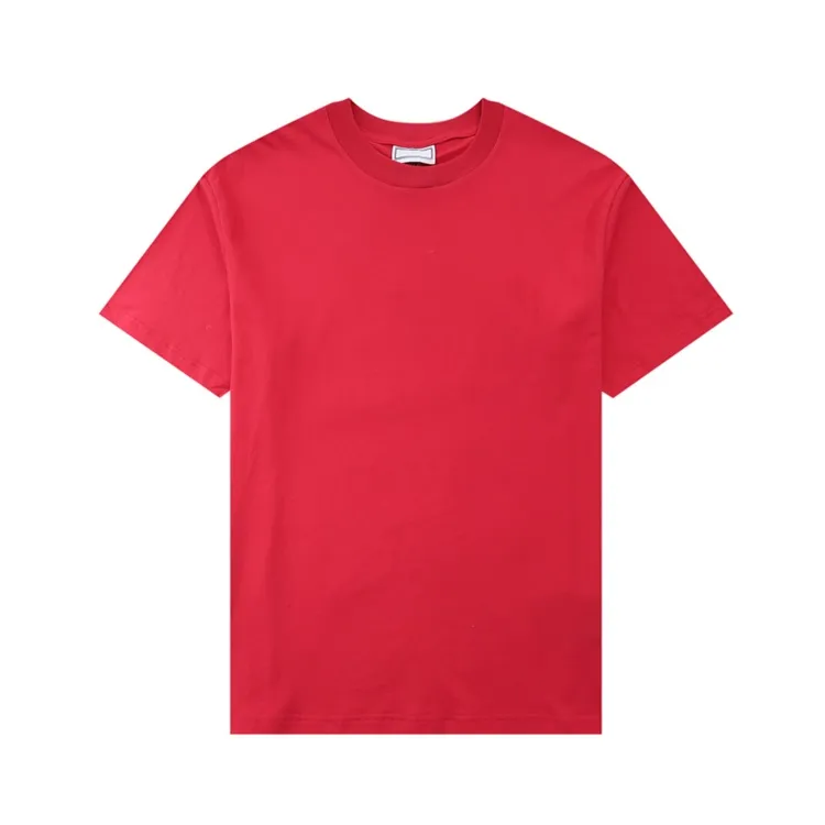 T-shirt da uomo 22 T-shirt a maniche corte girocollo in cotone 100% moda casual da uomo nuova