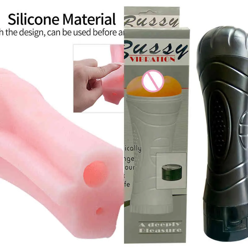 Nxy Masturbatori Prodotti del sesso per adulti Hercules Electric Aircraft Cup Masturbatore vibrante da uomo Fun 220517