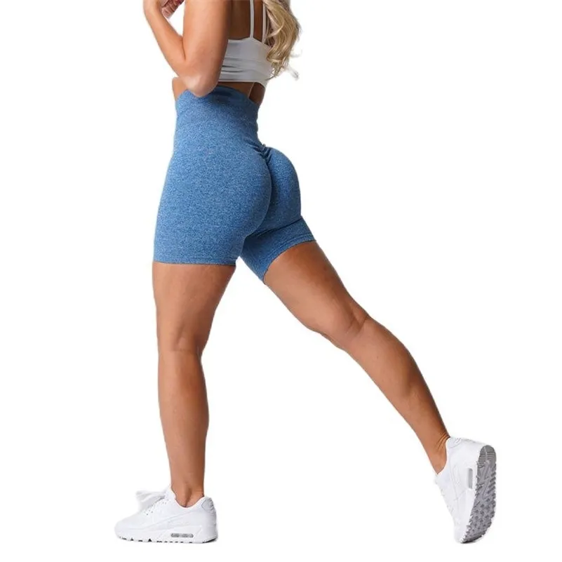 MYS Seamless Sports Short Women's Scrunch Butt Gym Shorts Fitness Leggings High Waist Elastic Workout Running Sexy Yoga bottoms 220801