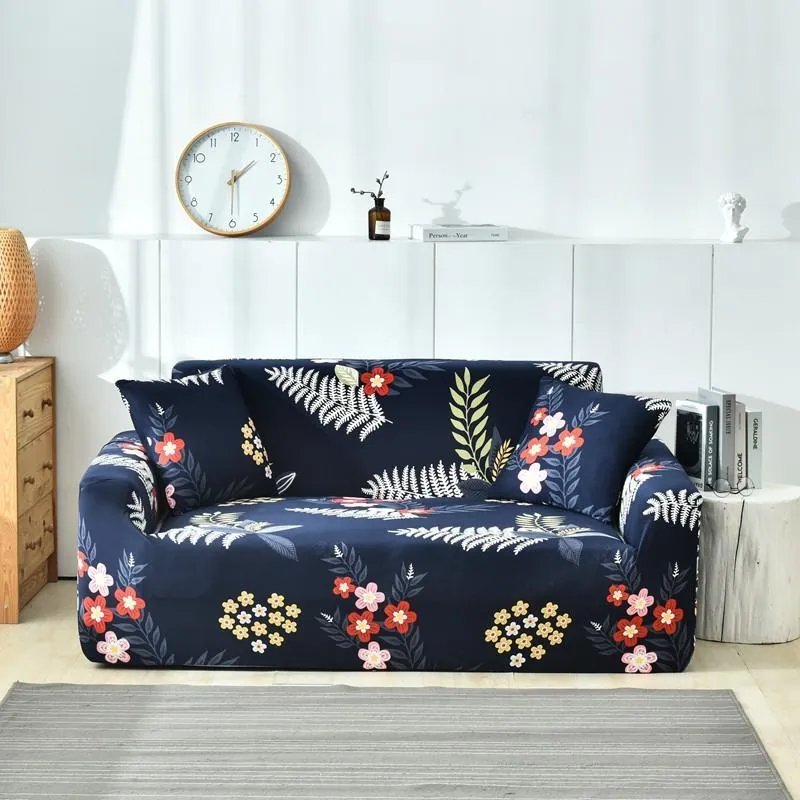 Stoelbedekkingen Bloemen bankkap voor woonkamer bank slipcovers stretch corner single/dubbel/drie/vier zitkarakter