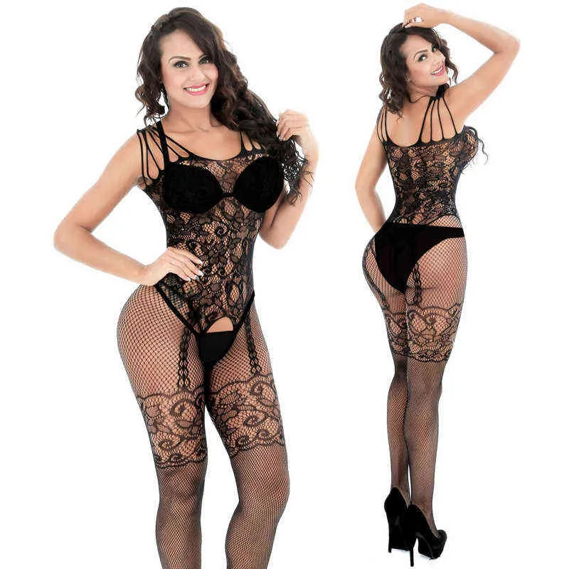 Crotchless Fishnet Bodysuit With Plaid Bodystocking Open Crotch Sexy Witch  Lingerie For Couples W220318 From Wangcai10, $16.87