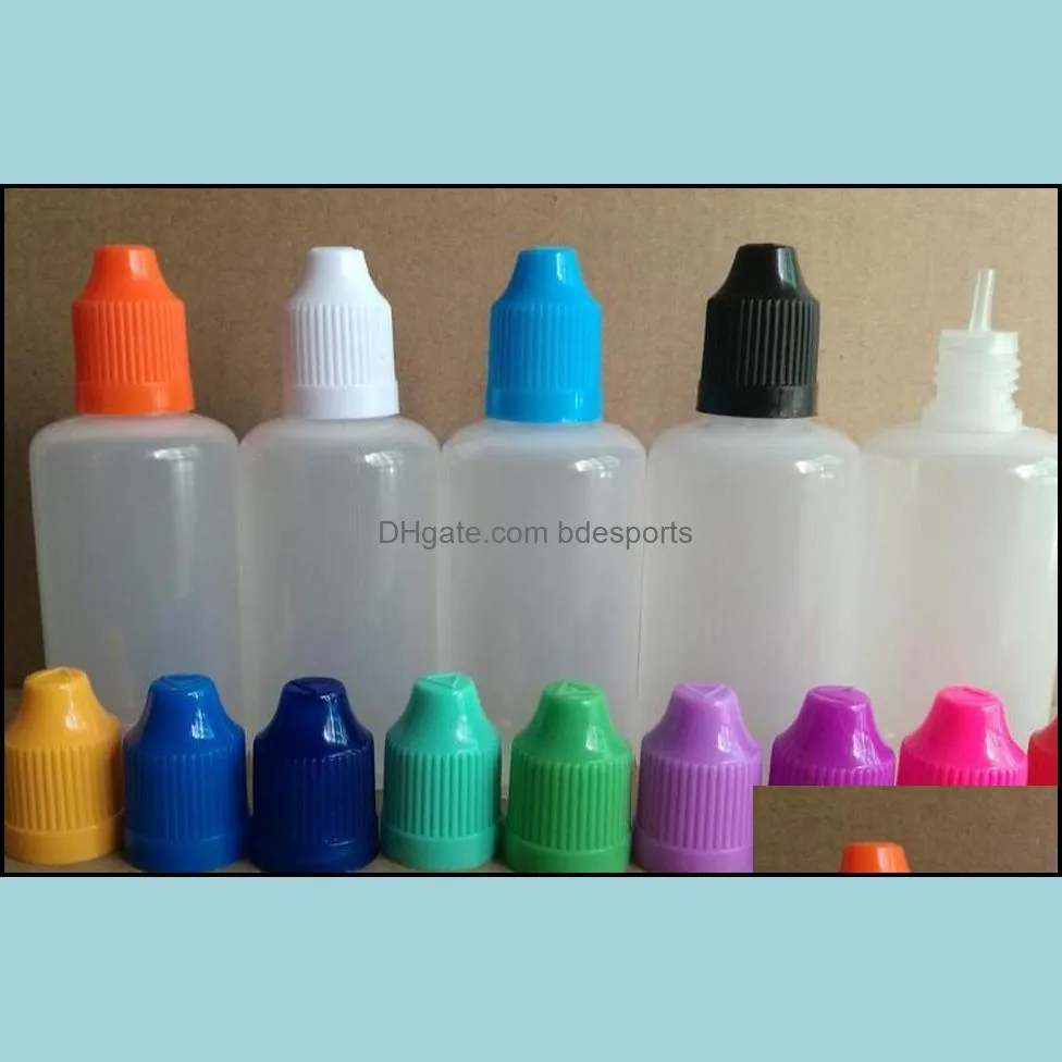 Fast Shipping Soft Style Needle Bottle 5/10/15/20/30/50 Ml Plastic Dropper Bottles Child Proof Caps Ldpe E Cig E jllGSj ffshop2001