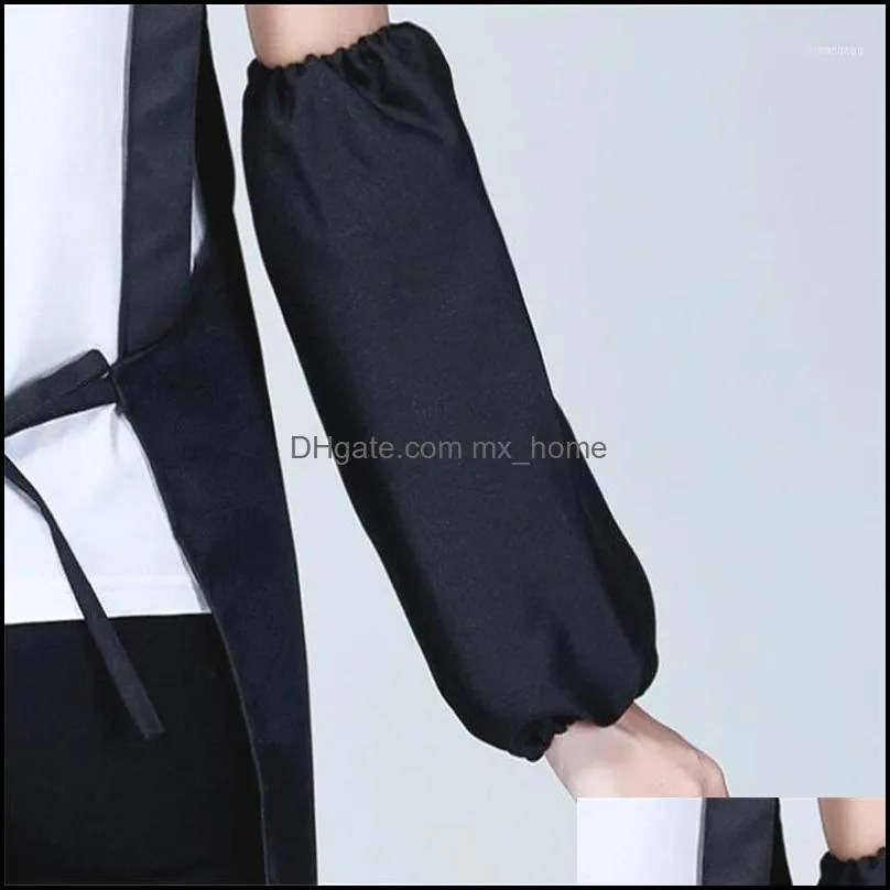 Waterproof Polyester Over Sleeves Home Kitchen Cooking With Elastic Line Cuffs Cleaning Accessories1