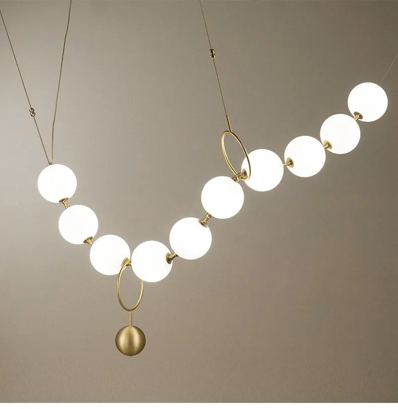 Подвесные лампы постмодернистской дизайнерской батонной столовой магазин кафе выставочный зал модель комнаты гостевой дом люстра