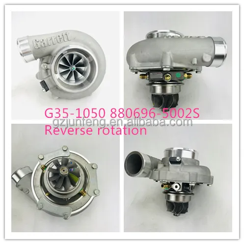 Genuine G35 Garrett 880696-5002S G35-1050 Supercore REVERSE Rotation (Turbo without turbine housing)