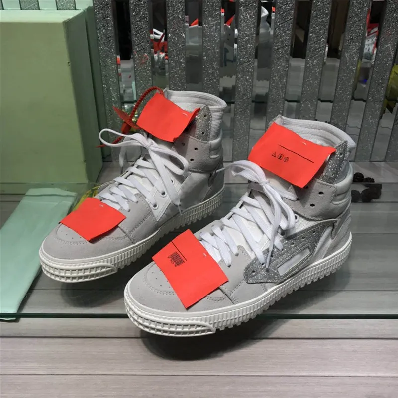 Suede Off-White - Sneakers Leather Top Out Off | Office of White